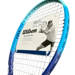 Used Wilson TOUR SLAM LITE Adult Tennis Racquet Navy Blue 4 3/8