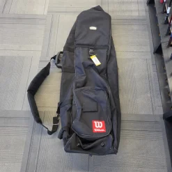 Used Wilson TRAVEL BAG WHEELED Travel Bag Black