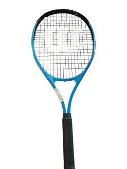Used Wilson ULTRA POWER XL Adult Tennis Racquet Royal Blue 4 3/8