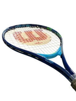 Used Wilson US OPEN Junior Tennis Racquet Royal Blue 25