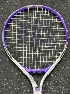 Used Wilson VENUS SERENA Junior Tennis Racquet Purple 23