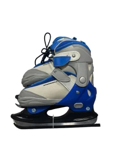 Used WinnWell Boys Softboot Skate Royal Blue Adjustable