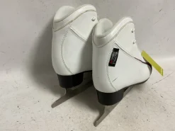 Used WinnWell Women’s Softboot Figure Skates White And Purple Senior 10
