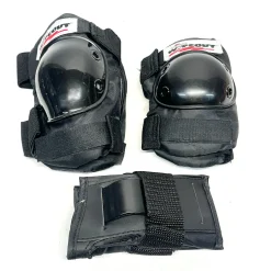 Used WIPEOUT Inline Protective Set Black Youth
