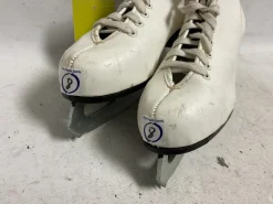 Used Women's Figure Skates White Senior 8