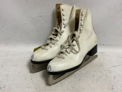Used Women's Figure Skates White Senior 9