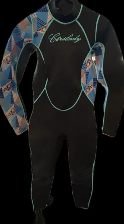 Used Womens Full Suit Black W08