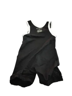 Used Wrestling Singlet Black MD