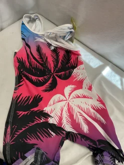 Used Wrestling Singlet Pink MD