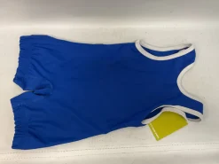 Used Wrestling Singlet Royal Blue SM