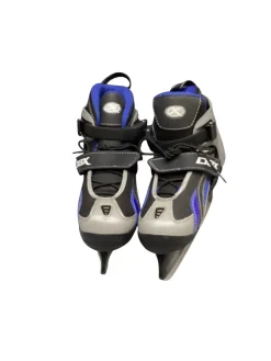 Used X SOFTBOOT 1-4 Boys Softboot Skate Black Adjustable