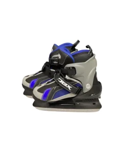 Used X SOFTBOOT 1-4 Boys Softboot Skate Black Adjustable