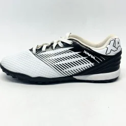 Used XARA Soccer Turf Shoes White And Black Junior 04