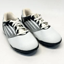 Used XARA Soccer Turf Shoes White And Black Junior 04