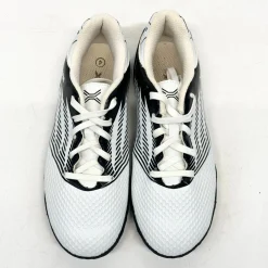 Used XARA Soccer Turf Shoes White And Black Junior 04