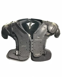 Used Xenith PRO FB Shoulder Pads Black 2X