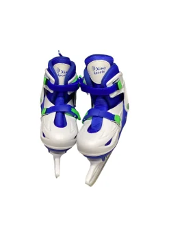 Used XINO SOFTBOOT 1-4 Boys Softboot Skate White Adjustable