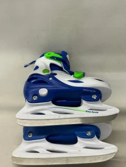 Used XINO SPORTS ADJ SKATES 10-13 Boys Softboot Skate Navy Blue Adjustable