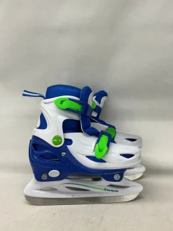 Used XINO SPORTS ADJ SKATES 10-13 Boys Softboot Skate Navy Blue Adjustable