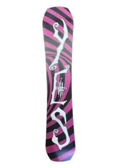 Used Yes RIVAL Womens Snowboard Only Pink 149 cm