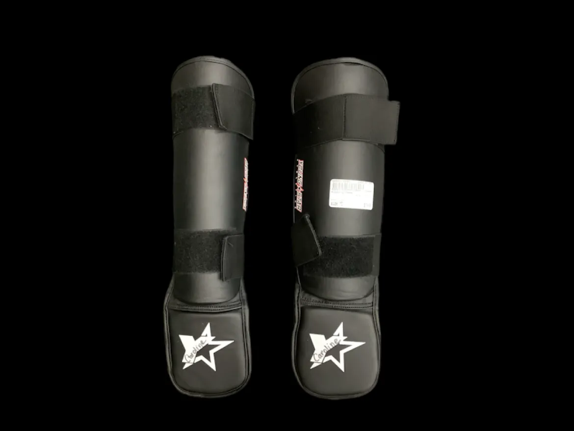 Used YOUNG STAR Martial Arts Foot Pads Black MD