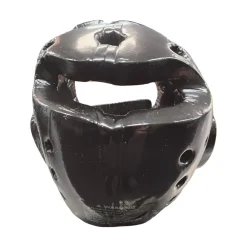 Used Youth Martial Arts Head Gear Black