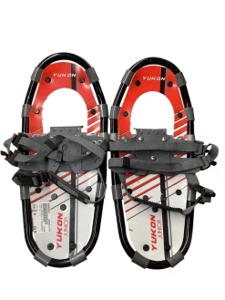 Used Yukon Charlie's Snowshoes Boys Red 16"