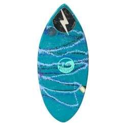 Used ZAP Wedge SKIMBOARD Skim Board Carolina Blue 48"