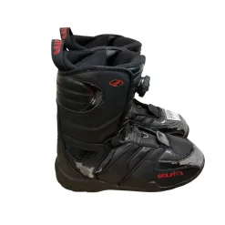 Used Zuma BLACK 7 BOA Boys Snowboard Boots Black Senior 7
